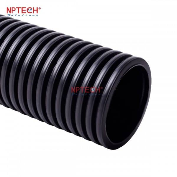 Ống nhựa gân xoắn HDPE 2 lớp màu đen - hình mẫu tham khảo