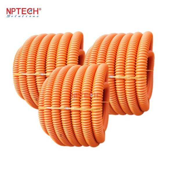 Ống Nhựa Xoắn HDPE 230/175 được chia thành các cuộn 100m riêng biệt
