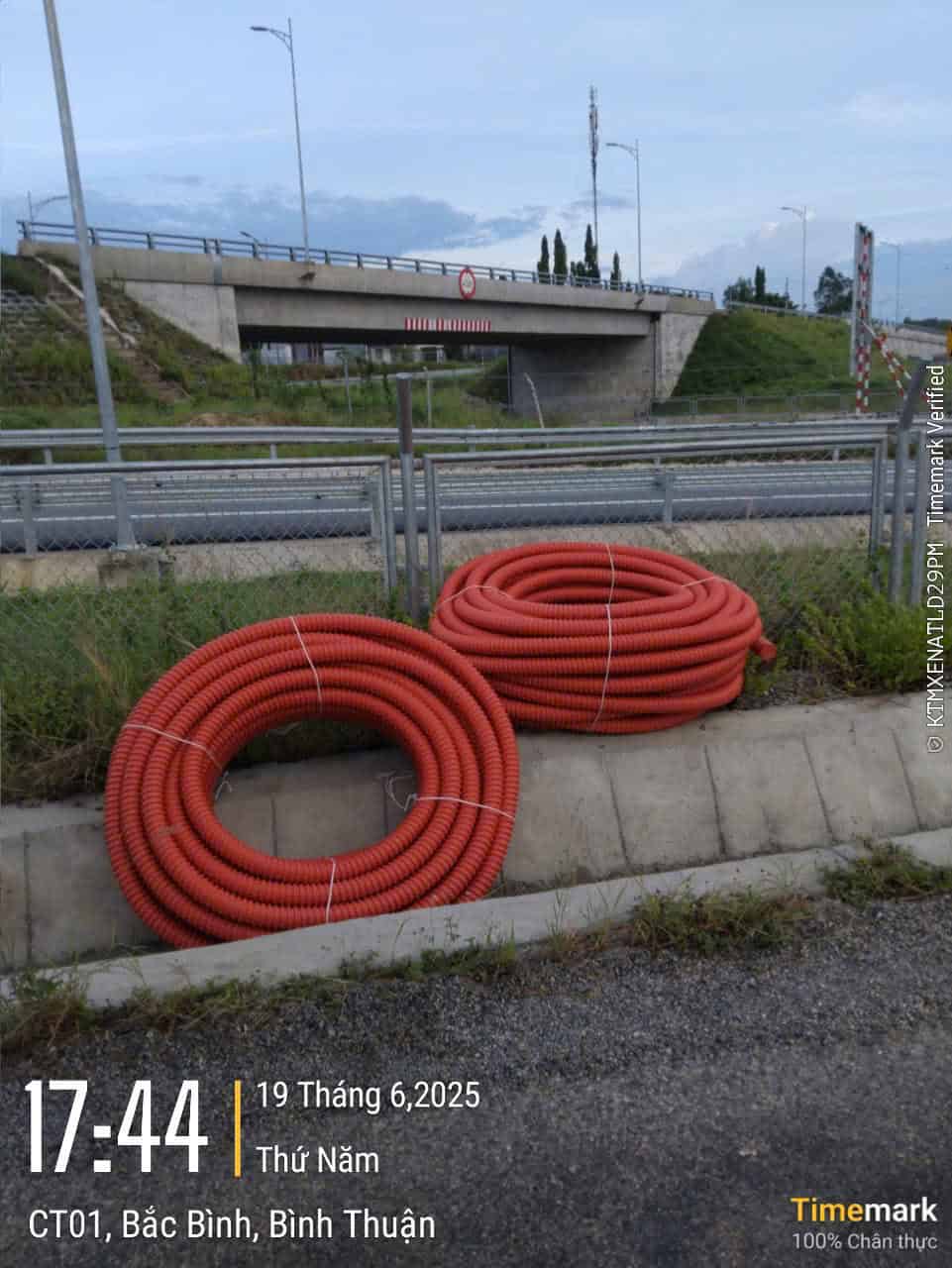 Đường ống HDPE NP Tech dự án Vĩnh Hảo - Phan Thiết