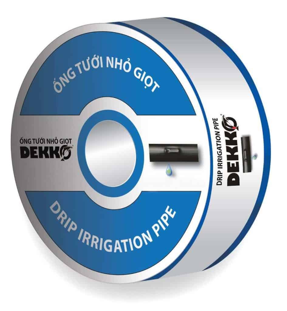 Ống tưới nhỏ giọt Dekko chính hãng dày 0.2mm, khoảng cách lỗ 30cm